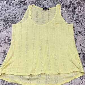 Cotton On Sunny Yellow Knit Tank Top Medium